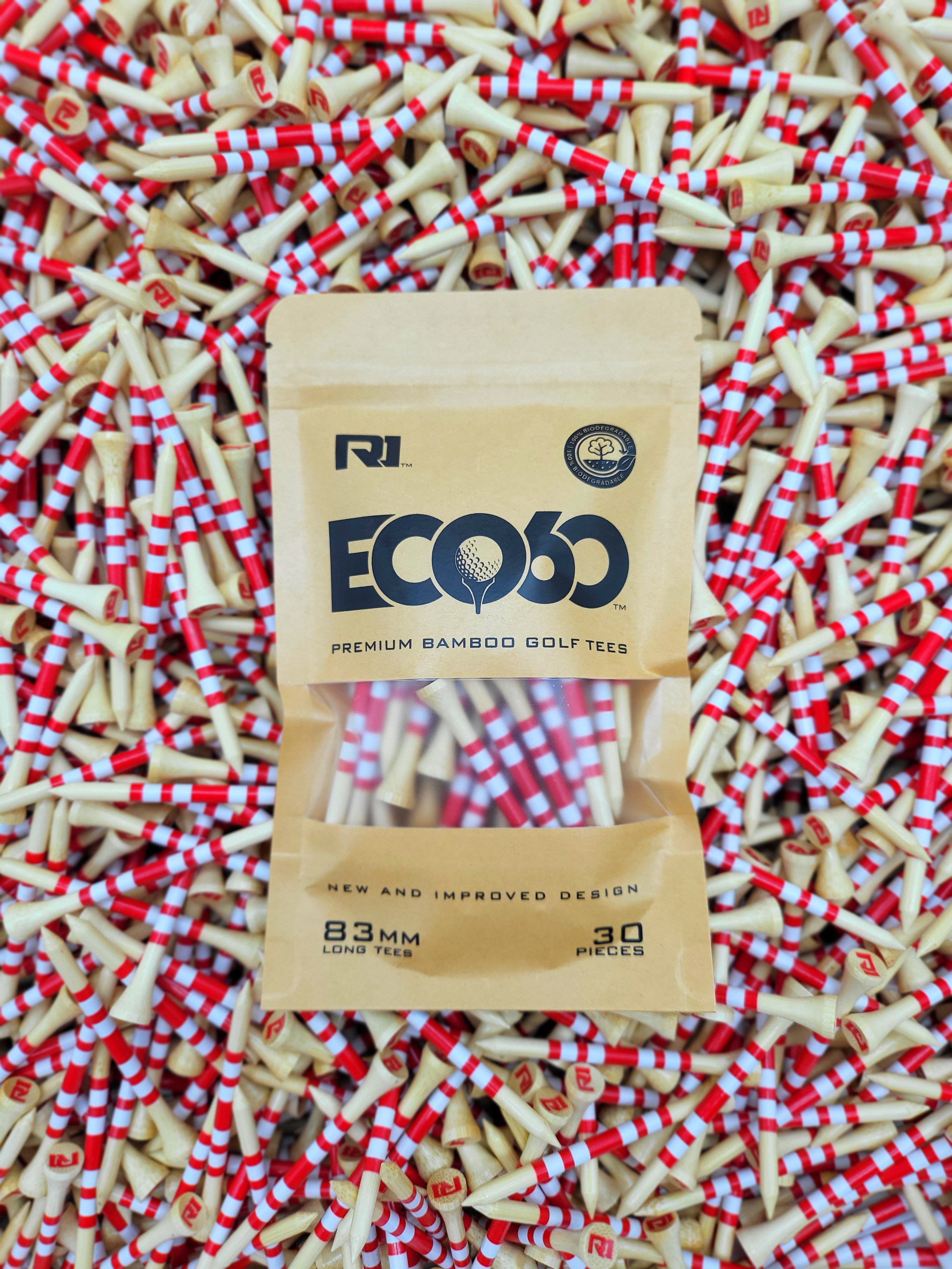 Eco60 Bamboo Golf Tees – 83mm