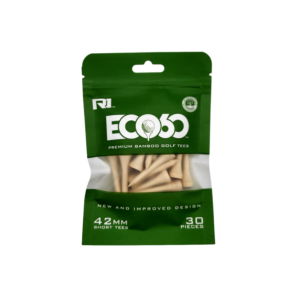 Eco60 Bamboo Golf Tees – 42mm